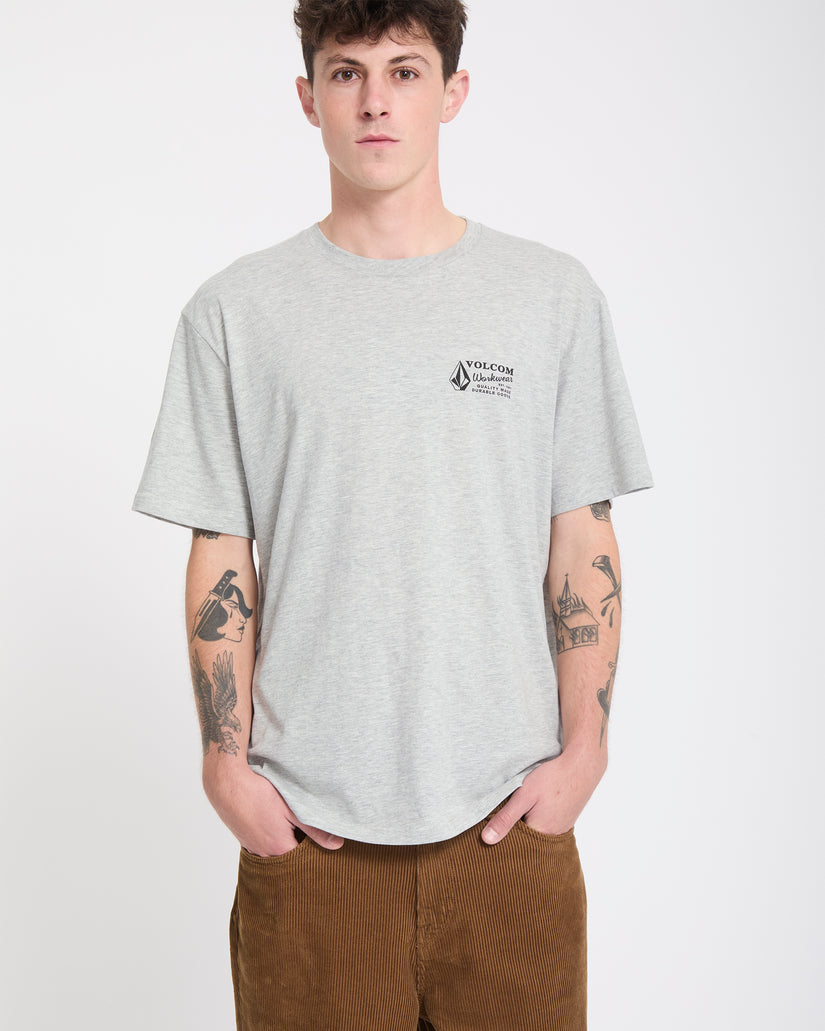 Camiseta Workwear - Heather Grey