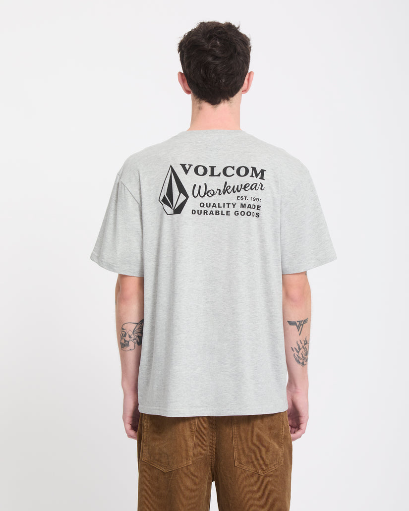 Camiseta Workwear - Heather Grey