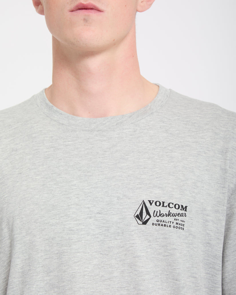 Camiseta Workwear - Heather Grey