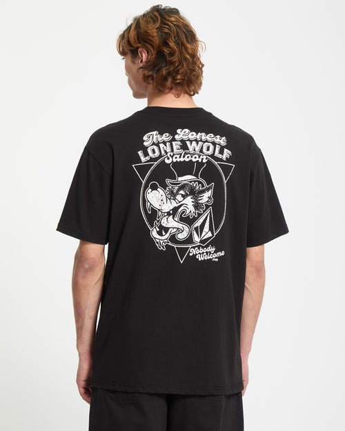 Camiseta Solo Wolf - Black