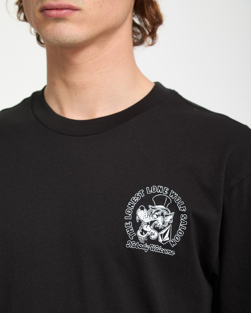 Camiseta Solo Wolf - Black