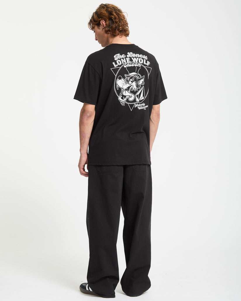 Camiseta Solo Wolf - Black