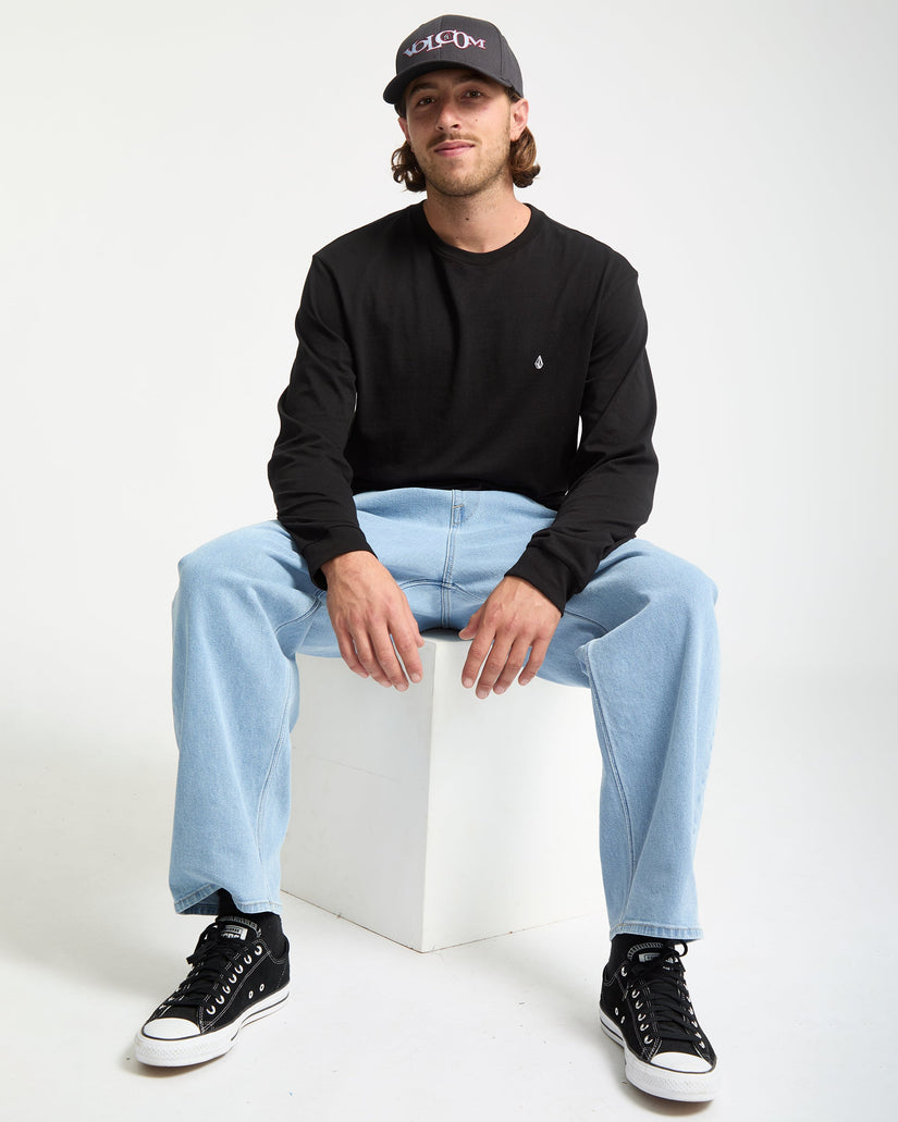 Camiseta Stone Blanks - Black