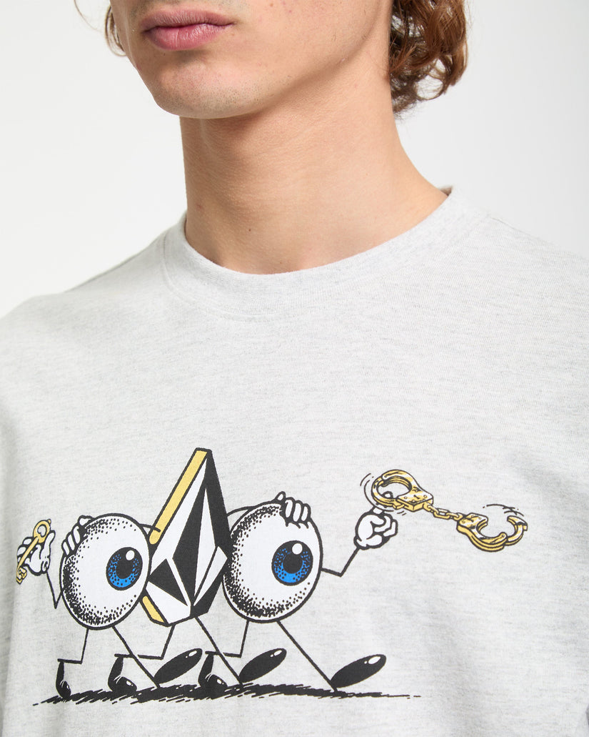 Camiseta Daniel Shepard Budz - Bone Heather