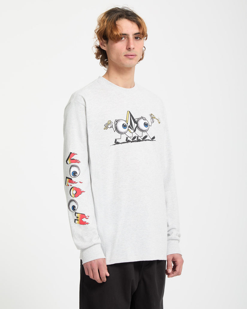 Camiseta Daniel Shepard Budz - Bone Heather
