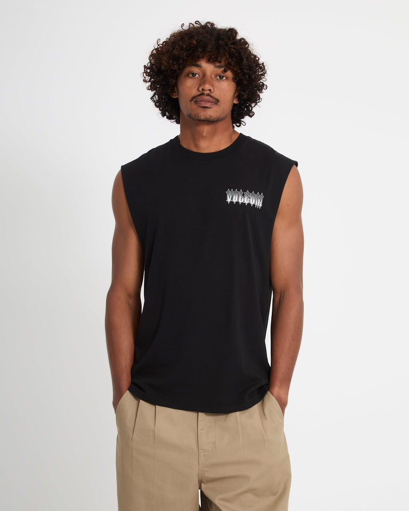 Camiseta sin mangas Gamma Doom - Black