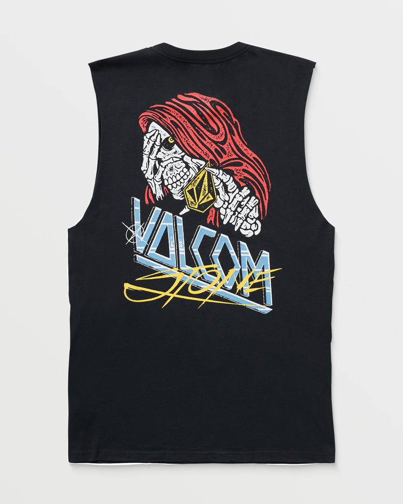 Camiseta Dropped This Sleeveless - Antique Black