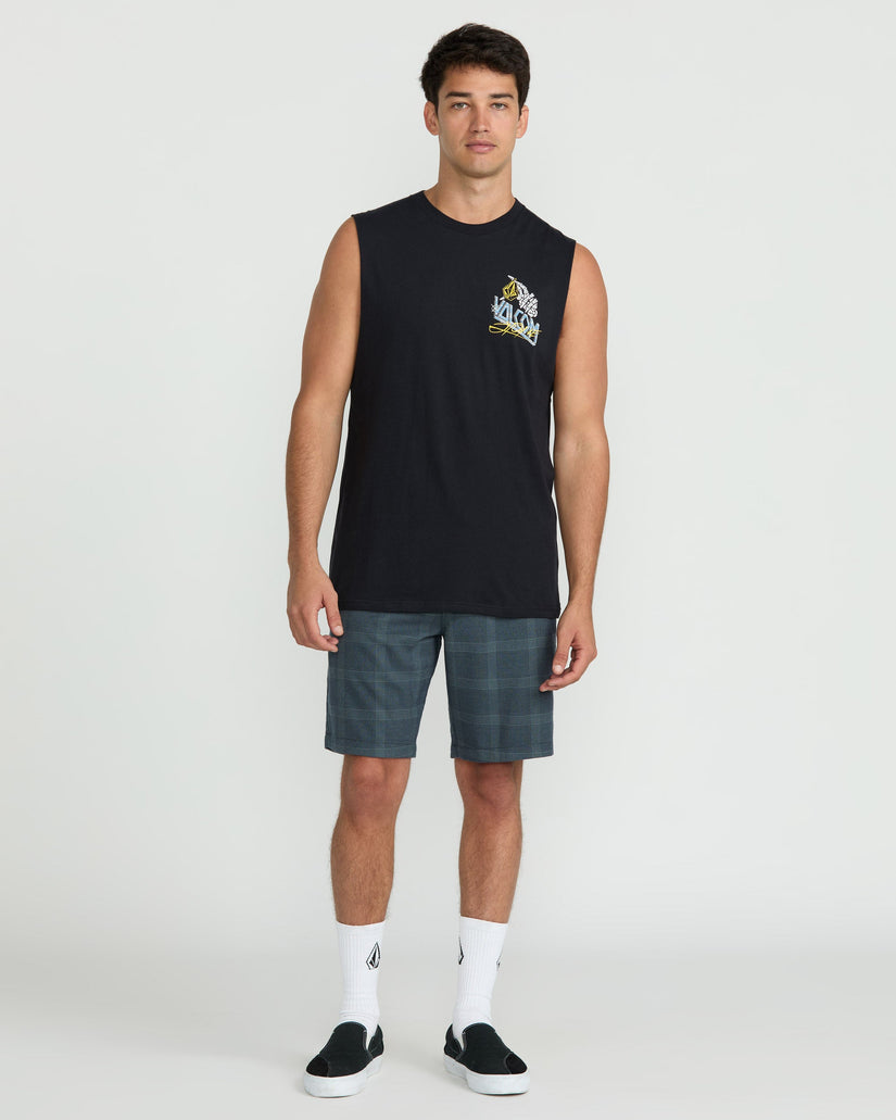 Camiseta Dropped This Sleeveless - Antique Black