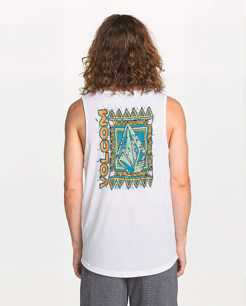 Camiseta sin mangas Bodie - White