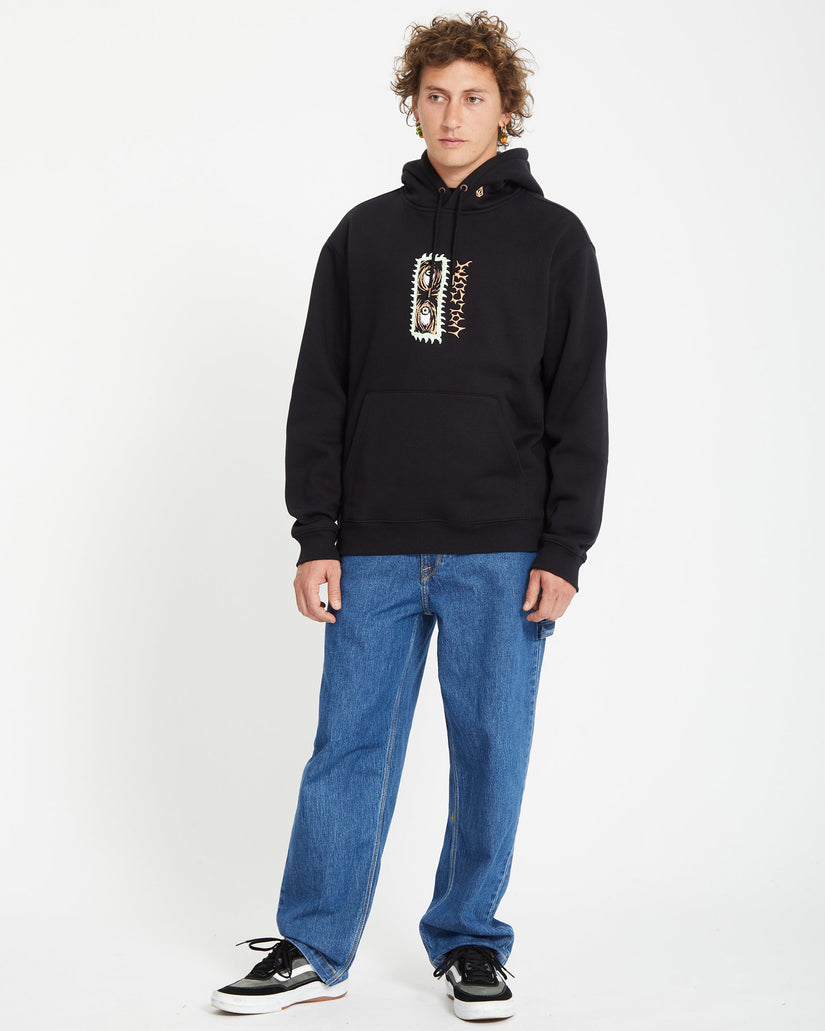 Sudadera con capucha Noder - BLACK