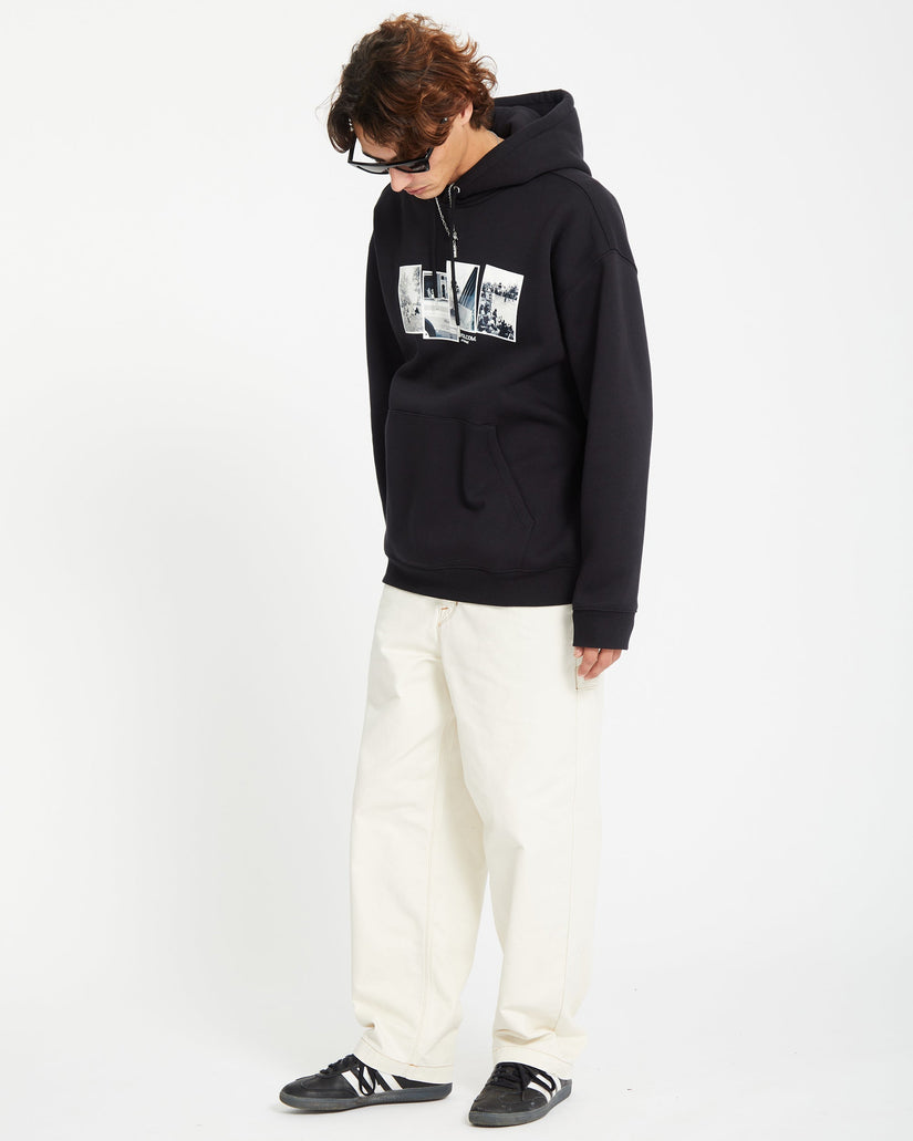 Sudadera con capucha Pfanngles - BLACK