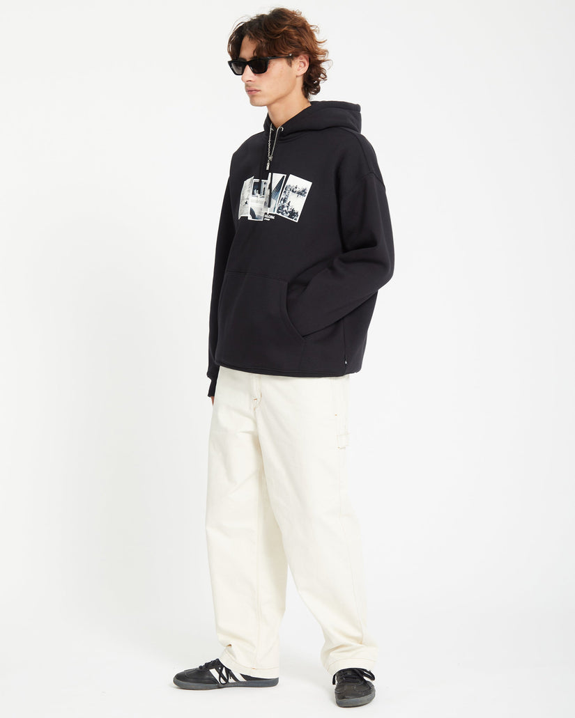 Sudadera con capucha Pfanngles - BLACK