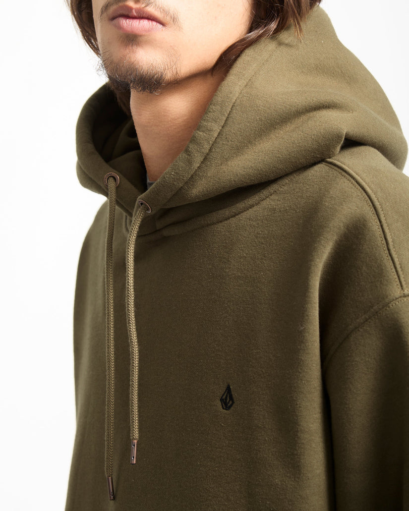 Sudadera Con Capucha Single Stone - Sage Leaf