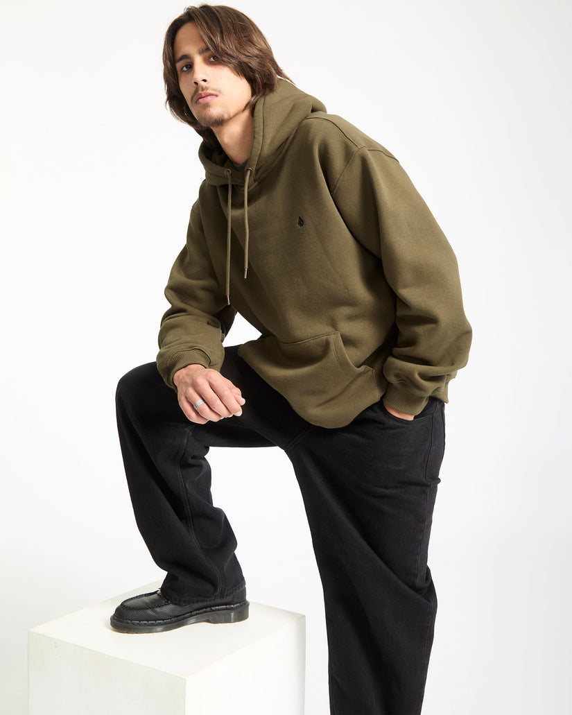 Sudadera Con Capucha Single Stone - Sage Leaf
