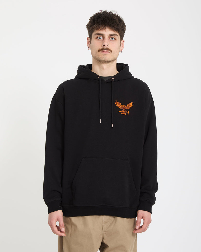 Sudadera con capucha Hammered - Black