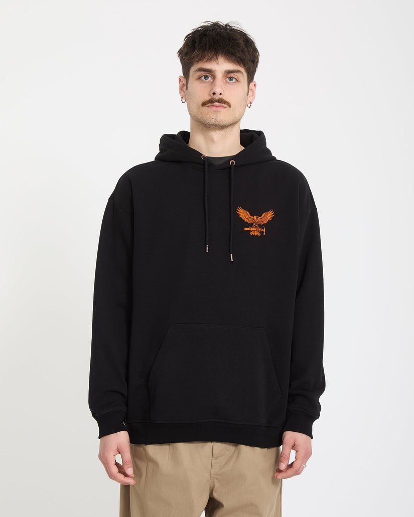 Sudadera con capucha Hammered - Black