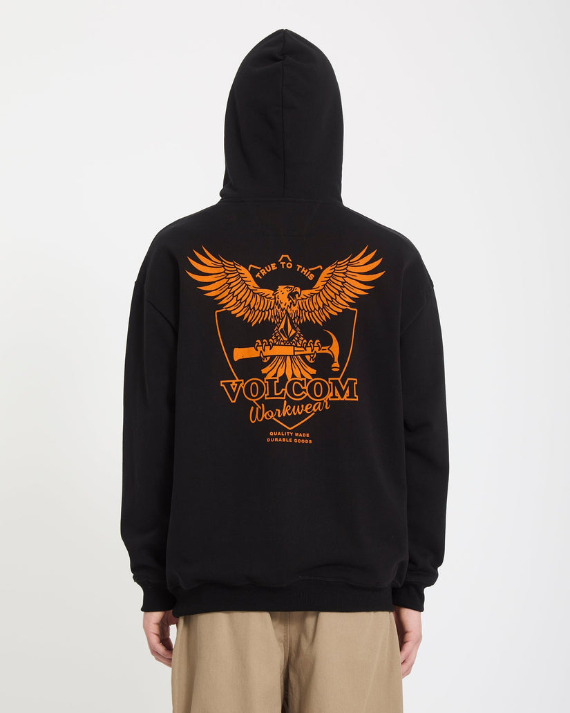 Sudadera con capucha Hammered - Black