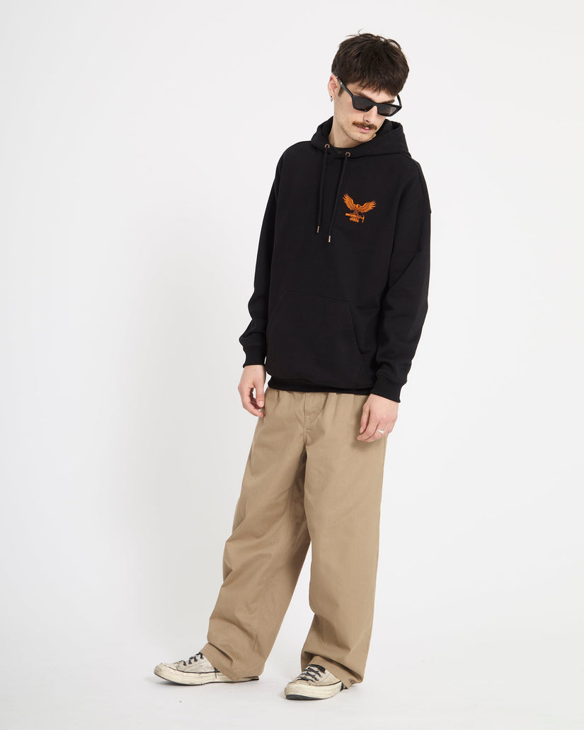 Sudadera con capucha Hammered - Black