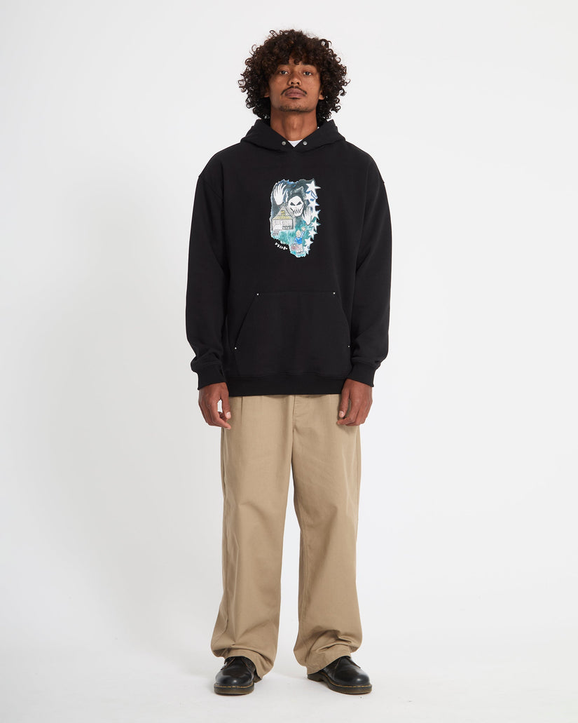 Sudadera con capucha Issam Auptel - Black