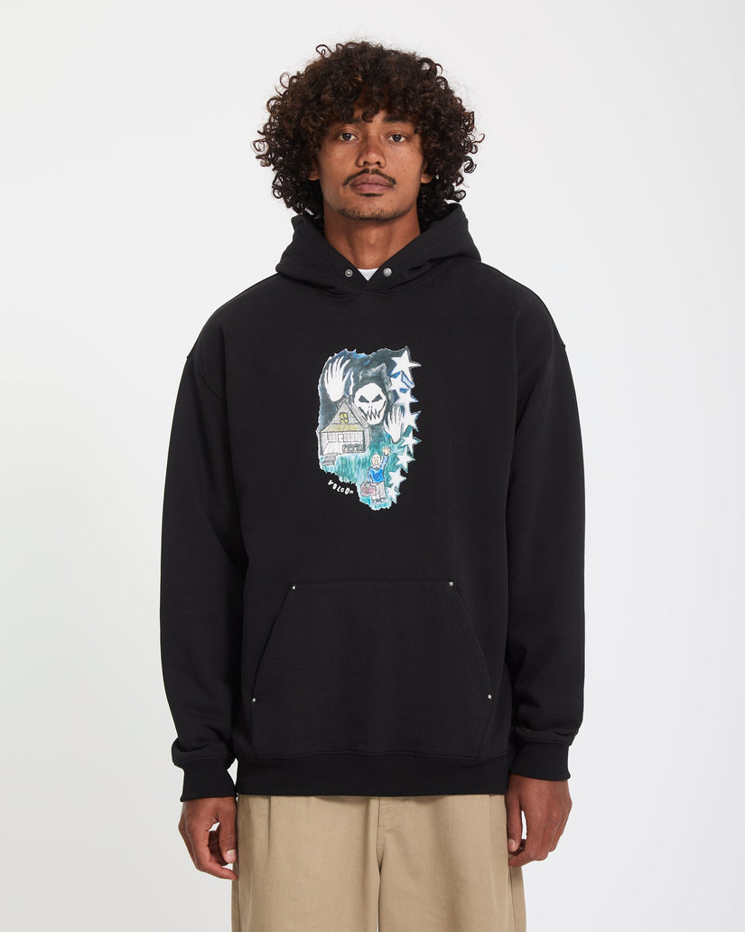 Sudadera con capucha Issam Auptel - Black
