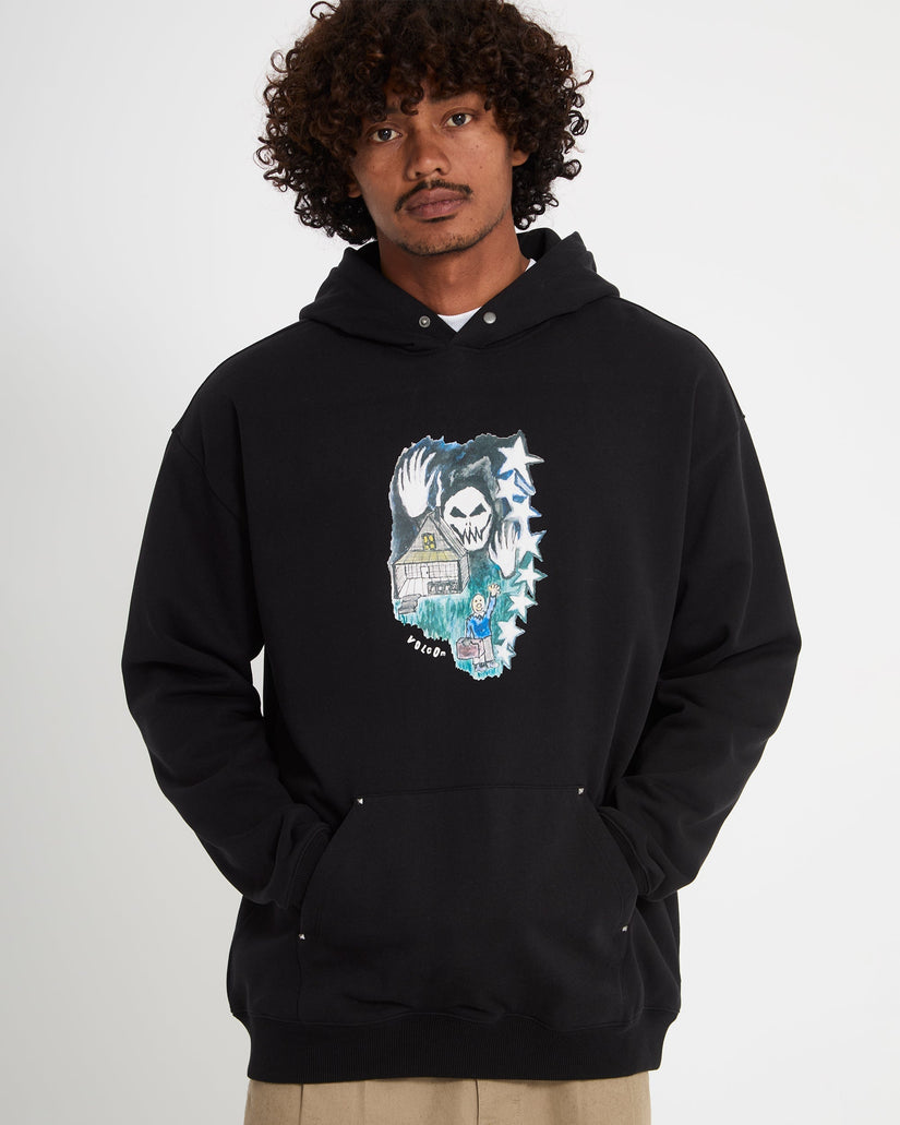 Sudadera con capucha Issam Auptel - Black