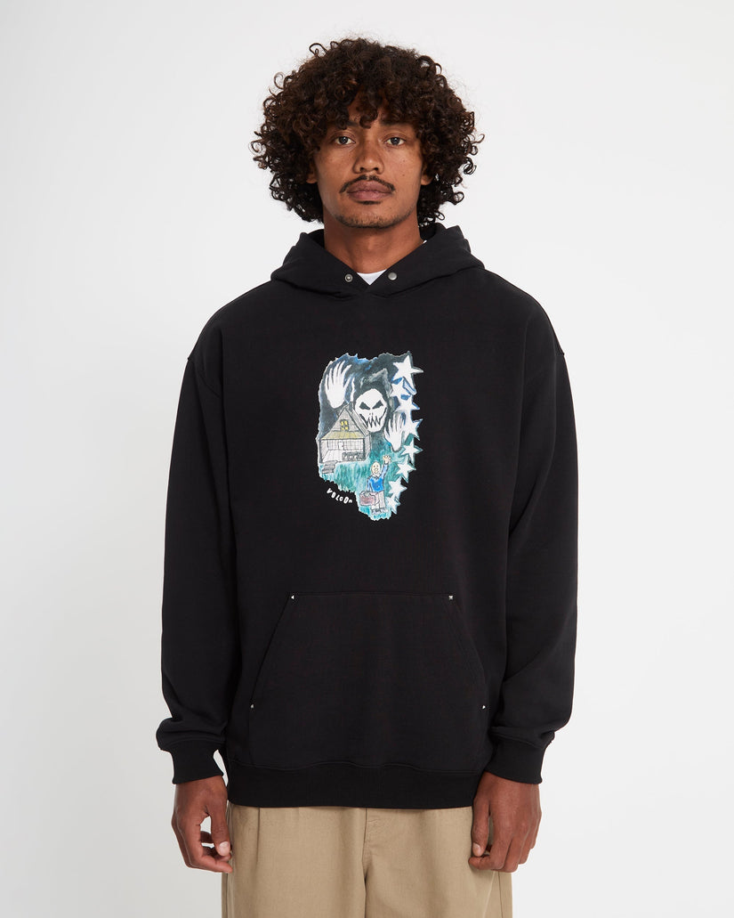 Sudadera con capucha Issam Auptel - Black
