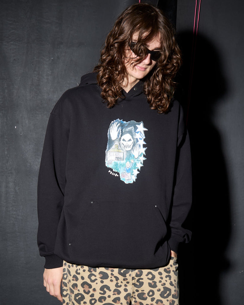 Sudadera con capucha Issam Auptel - Black