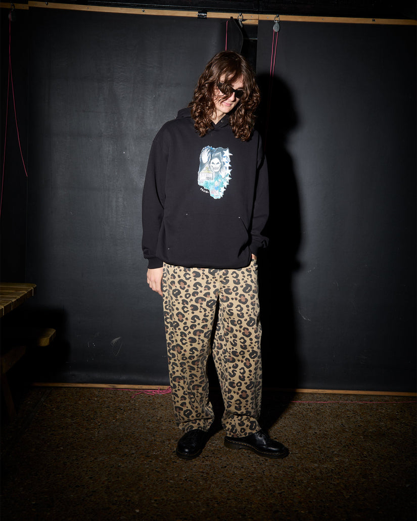 Sudadera con capucha Issam Auptel - Black