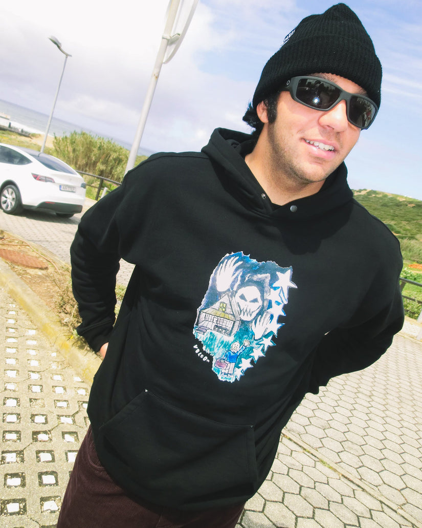 Sudadera con capucha Issam Auptel - Black