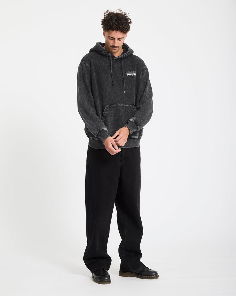 Sudadera con capucha Noder - Light Acid Black