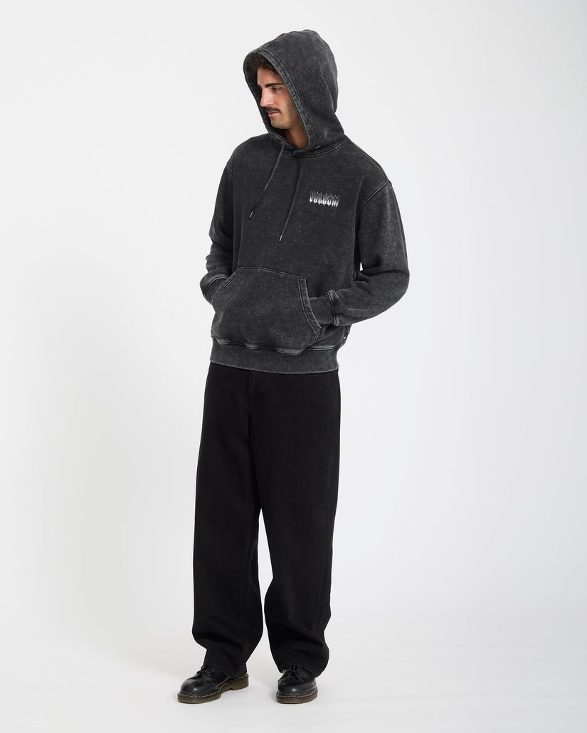 Sudadera con capucha Noder - Light Acid Black