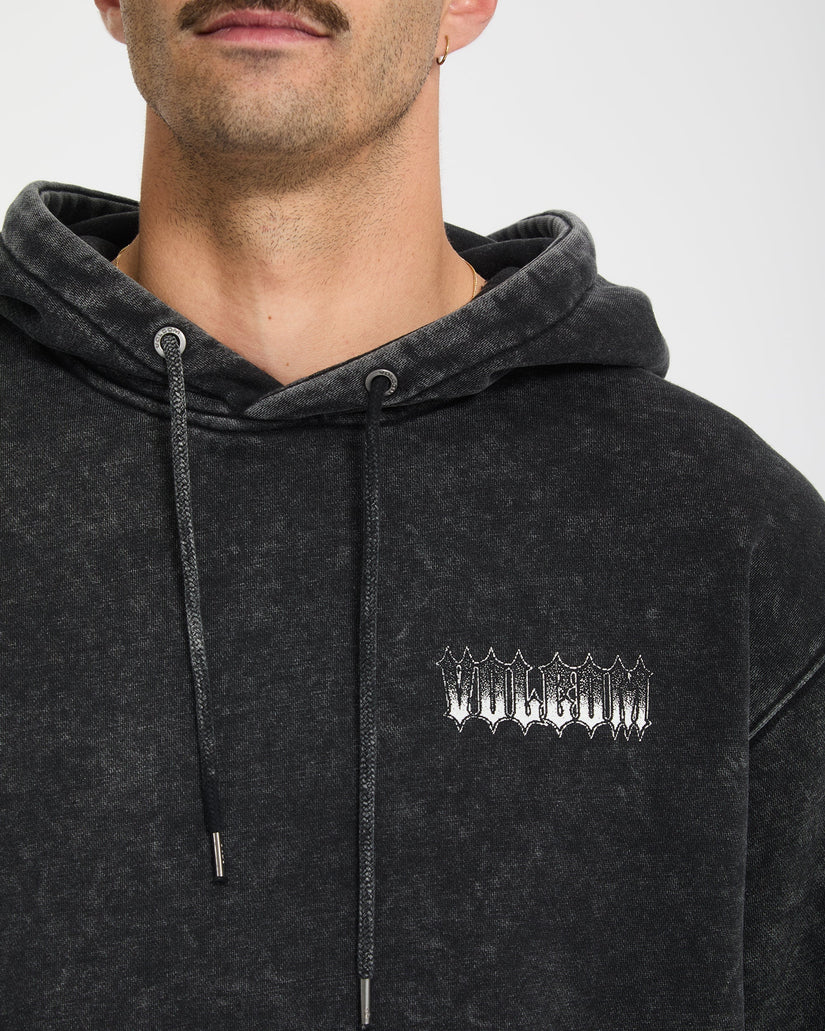 Sudadera con capucha Noder - Light Acid Black