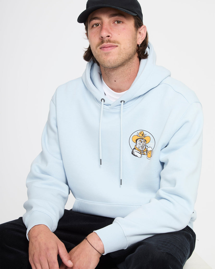 Sudadera con capucha Noder - Light Blue Acid
