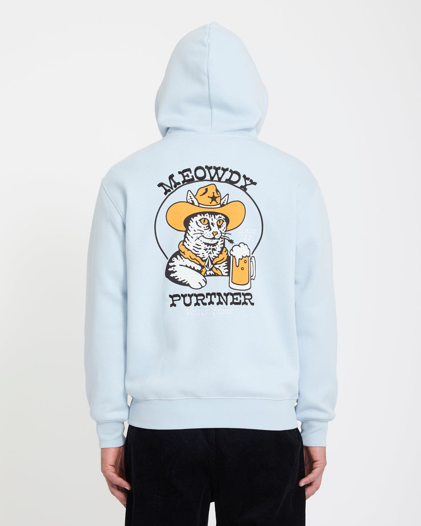Sudadera con capucha Noder - Light Blue Acid