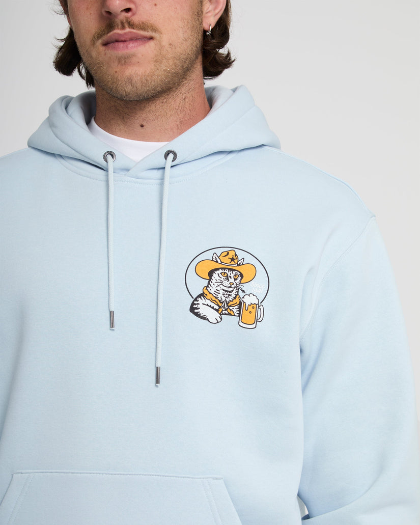 Sudadera con capucha Noder - Light Blue Acid