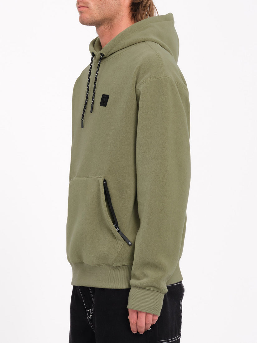 Sudadera con Capucha Second Trip - Thyme Green