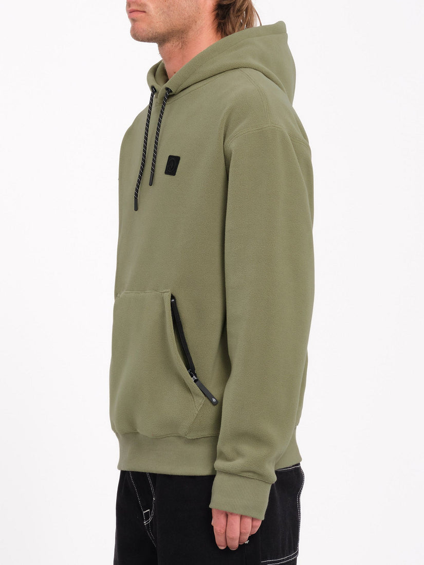 Sudadera con Capucha Second Trip - Thyme Green