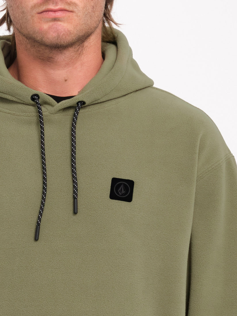 Sudadera con Capucha Second Trip - Thyme Green