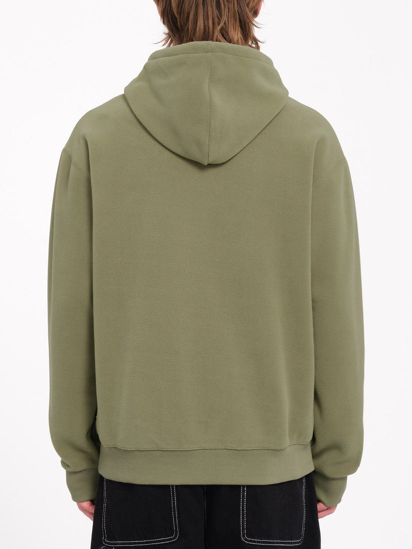 Sudadera con Capucha Second Trip - Thyme Green