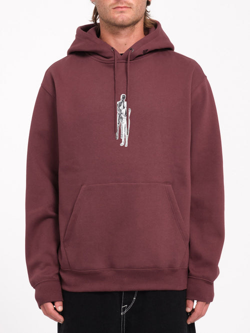 Sudadera con Capucha Watanite - Merlot