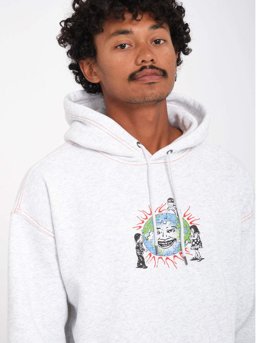 Sudadera con Capucha Keutchi - Bone Heather