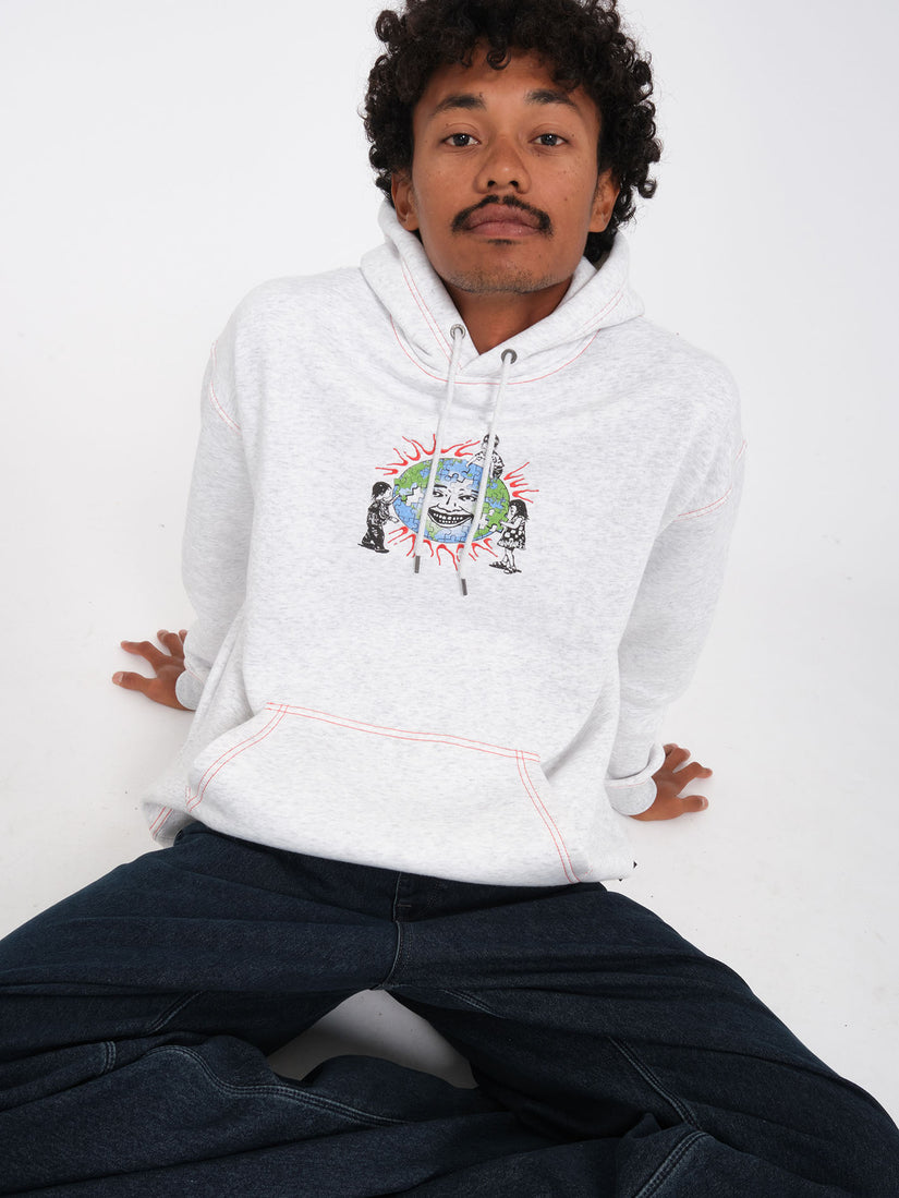 Sudadera con Capucha Keutchi - Bone Heather