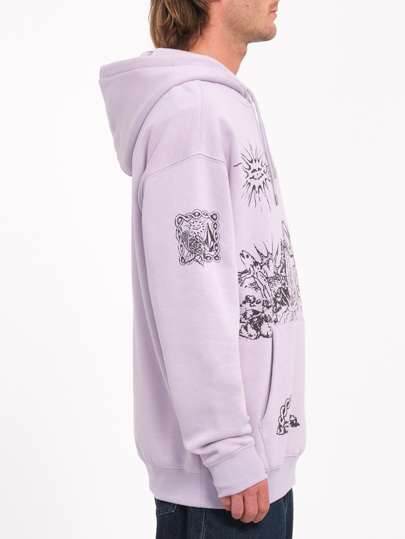 Sudadera con Capucha Keutchi- Light Purple