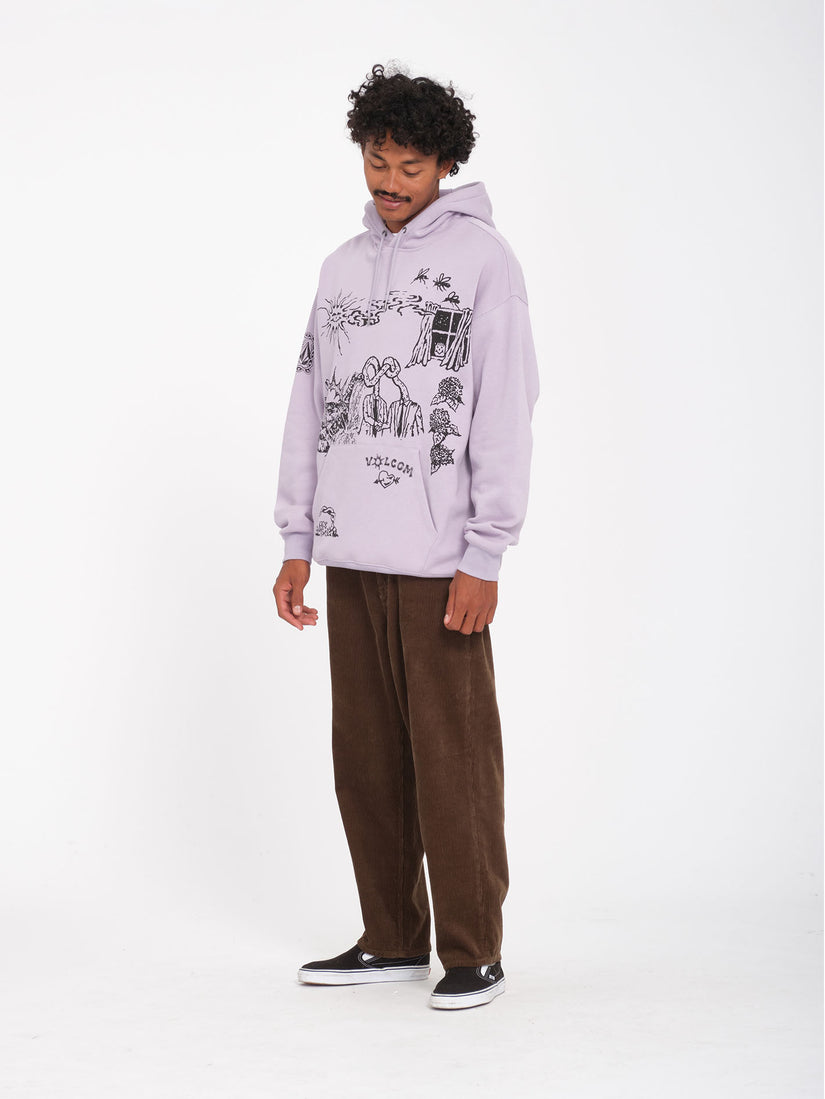 Sudadera con Capucha Keutchi- Light Purple