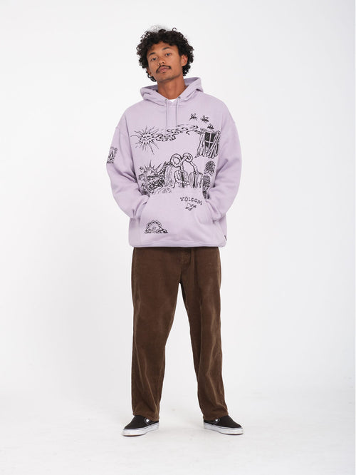 Sudadera con Capucha Keutchi- Light Purple
