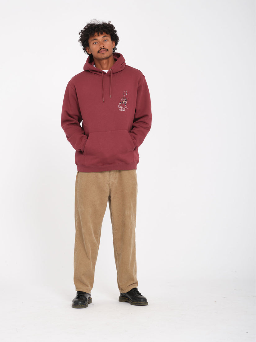 Sudadera con Capucha Lintell Classic - Merlot