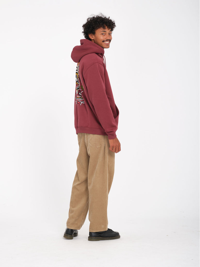 Sudadera con Capucha Lintell Classic - Merlot