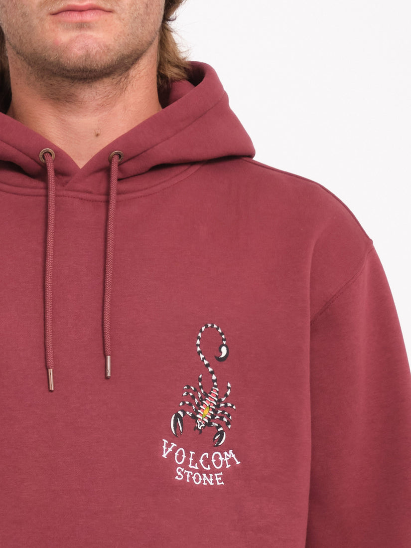 Sudadera con Capucha Lintell Classic - Merlot