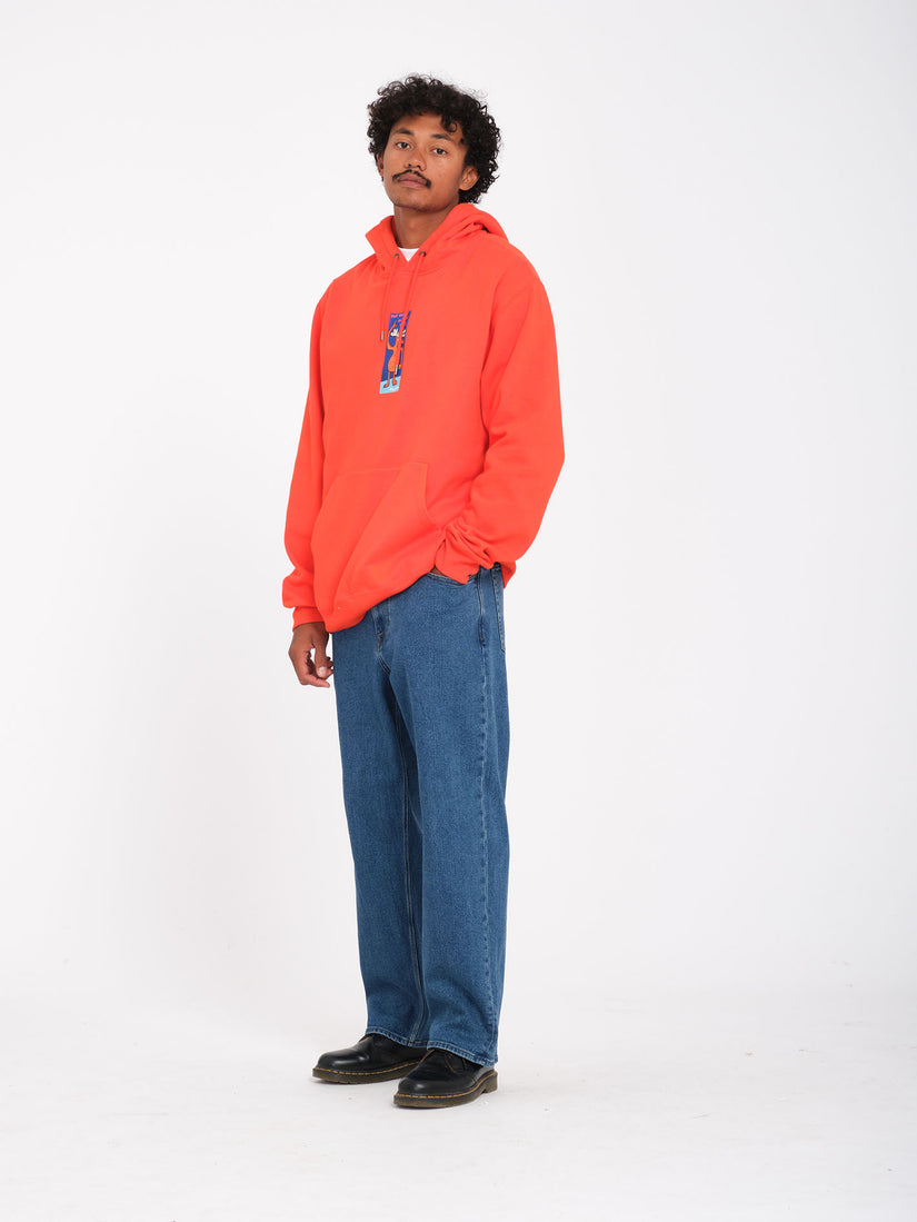 Sudadera con Capucha Olivmoose - Bright Red