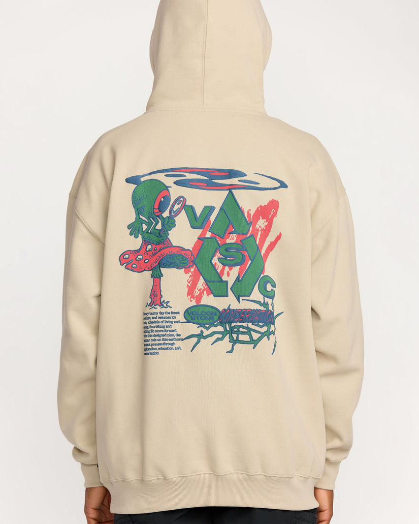 Sudadera Con Capucha Vsc Tripper - Light Beige